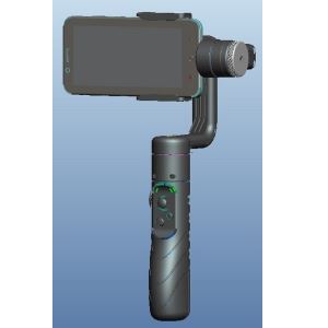 3-Axis DIY Bluetooth brushless Handheld Gimbal tal-plastik għal Smart Phone AFI V1